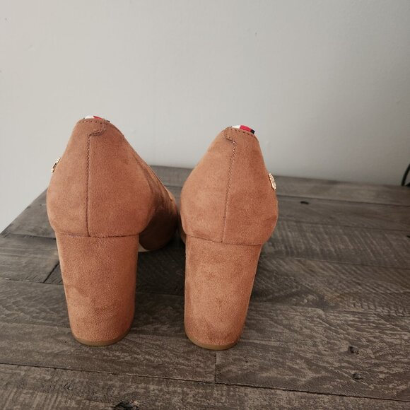 Tommy Hilfiger Abilene dark brown suede heel sz 8 NWT - Picture 4 of 5